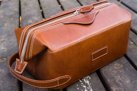 best leather dopp bags